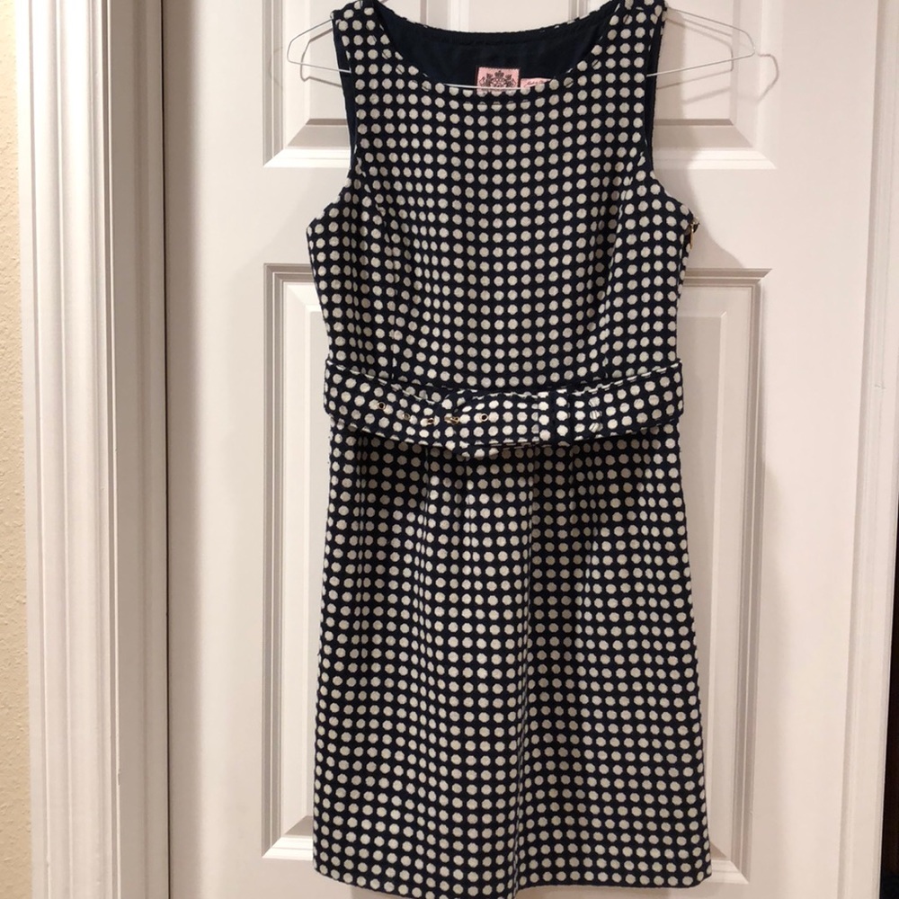 Juicy Couture belted sleeveless dress